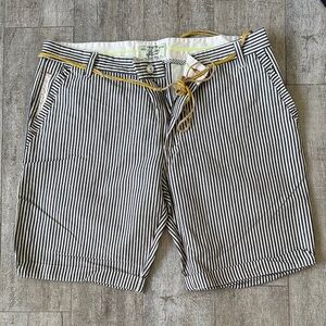 Baker’s Blue & White Striped Shorts